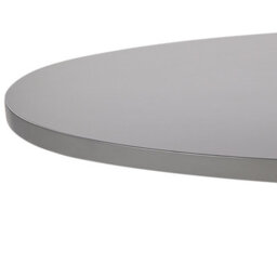 Beliani Garden Dining Table Oristano 190 Cm 100 Cm Concrete Grey - thumbnail 5