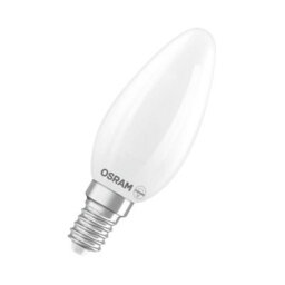 Osram Led Lamp Superstar Light Bulb B25 Candle Shape Filament Frosted 6 Pack - thumbnail 1