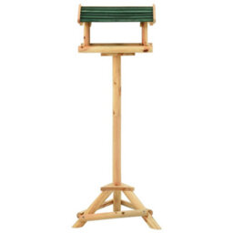 Vidaxl Bird Feeder With Stand 37X28X100 Cm Solid Fir Wood - thumbnail 2