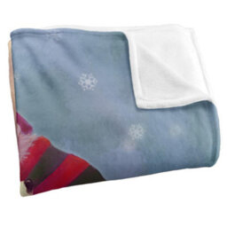 Jq Licensing Silky Bear Hug Christmas Supersoft Blanket Multicoloured (152Cm X 127Cm) - thumbnail 3
