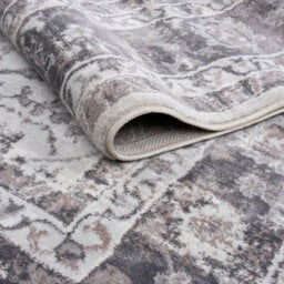 The Rugs Montana Grey Traditional Area Rug And Runner Soft Durable Pet Friendly Easy To Clean Living Room Bedroom 4070Gy - thumbnail 5