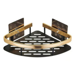4X Self Adhesive Corner Shower Caddy Bathroom Storage Organiser Rack - thumbnail 1