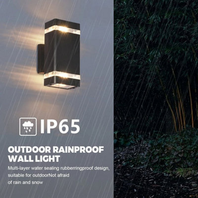 1Pcs Warm Up Down Lights Led Wall Lights Security Garden Outdoor Porch Front Doo - image 1