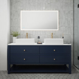 FNX Bathrooms Saturn 1 Tunable Led Illuminated Bathroom Mirror - 1150X600mm, Dimmable, Ip44, With Demister - thumbnail 5