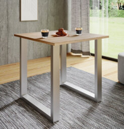 Vcm Premium Wood Dining Table Xona U 80X50 - thumbnail 3