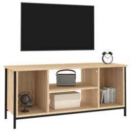 Walplus Tv Cabinet Sonoma Oak 102X35X45 Cm Engineered Wood - thumbnail 4