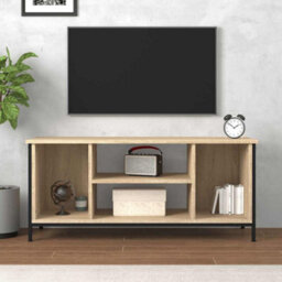 Walplus Tv Cabinet Sonoma Oak 102X35X45 Cm Engineered Wood - thumbnail 3