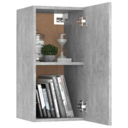 Walplus Tv Cabinet Concrete Grey 30.5X30X60 Cm Engineered Wood - thumbnail 8