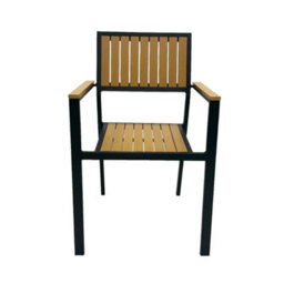 Premier Garden Chairs, Premium Quality Stacking Garden Chairs, Metal Frames - thumbnail 1