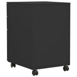 Vidaxl Mobile File Cabinet Anthracite 39X45X60 Cm Steel - thumbnail 4