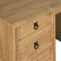 Mews Corona Dressing Table Desk Mexican Solid Pine Computer - thumbnail 5