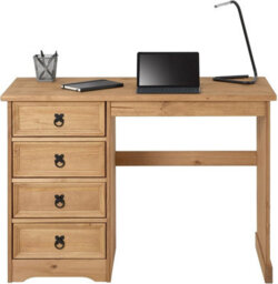 Mews Corona Dressing Table Desk Mexican Solid Pine Computer - thumbnail 1