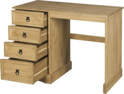Mews Corona Dressing Table Desk Mexican Solid Pine Computer - thumbnail 7
