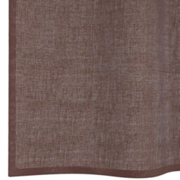 Berkfield Voile Curtains With Grommets 2 Pcs Brown 140X175 Cm - thumbnail 6