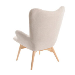 Angel Cerda Elegant Beige Fabric Armchair For Modern Living Spaces - thumbnail 6