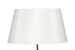 Pacific Lifestyle 40Cm Cream Oval Polysilk Tapered Shade - thumbnail 4