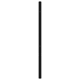 Berkfield Metal Headboard Black 135 Cm - thumbnail 5