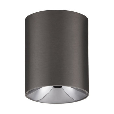 Luminosa Lighting Luminosa Aneto Surface Mounted Downlight Black Nickel, Dark Chrome Led 10W 600Lm 3000K - image 1