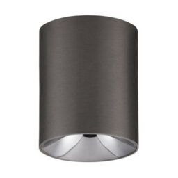 Luminosa Lighting Luminosa Aneto Surface Mounted Downlight Black Nickel, Dark Chrome Led 10W 600Lm 3000K