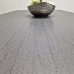 Kosy Koala Modern Dark Grey Dining Table Set With 4 Grey Velvet Chairs And 1 Black Bench - thumbnail 5