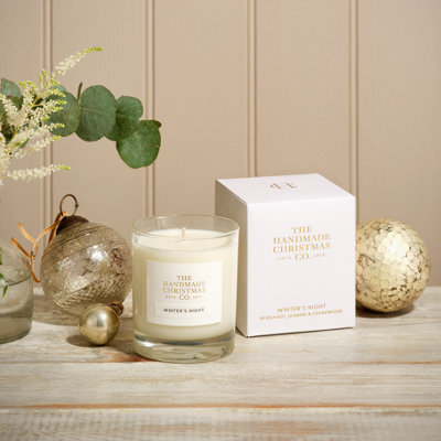 The Handmade Christmas Co Luxury Handmade Soy Wax Christmas Candle - Winters Night