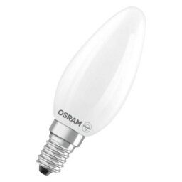 Osram Led Lamp Star Light Bulb Candle Shape B25 Filament E14 Frosted 6 Pack - thumbnail 1