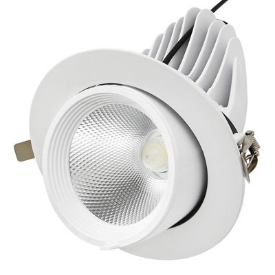 Long Life Lamps Company 30W Led Downlight Adjustable Commercial Recessed White Ceiling Spot Light 5000K Cda01 - image 1