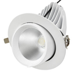 Long Life Lamps Company 30W Led Downlight Adjustable Commercial Recessed White Ceiling Spot Light 5000K Cda01 - thumbnail 1