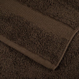 Berkfield Premium Hand Towels Solund 4Pcs Brown 50X100Cm 600Gsm - thumbnail 6