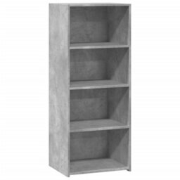Berkfield Highboard Concrete Grey 50X41X124 Cm Engineered Wood - thumbnail 2