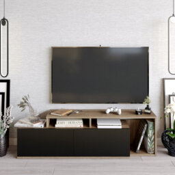 Decorotika Nexera 150 Cm Wide Tv Stand And Media Console For Tvs Up To 55'' - thumbnail 1