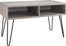 Dorel Home Owen Retro Tv-Stand Distressed Grey Oak - thumbnail 2
