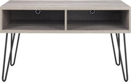 Dorel Home Owen Retro Tv-Stand Distressed Grey Oak - thumbnail 1