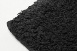 Emma Barclay Waves Non Slip Cotton Bath Mat Set In Black - thumbnail 6