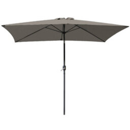 Rinse Bathrooms Outdoor Patio Garden Parasol 3X2M Sun Shade Umbrella Canopy W/crank Tilt Uv Protection Grey - thumbnail 2