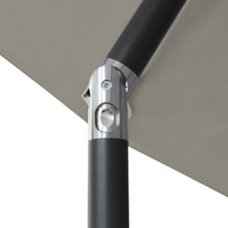 Rinse Bathrooms Outdoor Patio Garden Parasol 3X2M Sun Shade Umbrella Canopy W/crank Tilt Uv Protection Grey - thumbnail 5