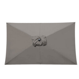 Rinse Bathrooms Outdoor Patio Garden Parasol 3X2M Sun Shade Umbrella Canopy W/crank Tilt Uv Protection Grey - thumbnail 6