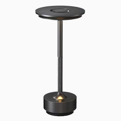 Harper Living Rechargeable Led Table Lamp, Black Nickel Finish, Colour Changing (3000K-6000K) And Dimmable - image 1