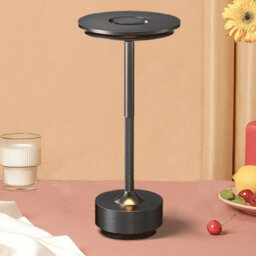 Harper Living Rechargeable Led Table Lamp, Black Nickel Finish, Colour Changing (3000K-6000K) And Dimmable - thumbnail 7