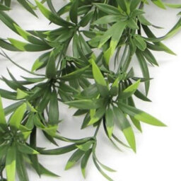 Leaf Pack Of 6 X Hanging Uv And Fire Resistant Artificial Fronded Thyme Plant 70Cm - thumbnail 4