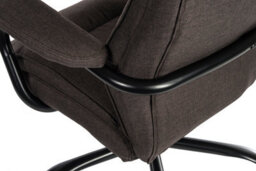 Teknik Goliath Duo Heavy Duty Executive Chair Bark Brown Fabric Rated To 27 Stone - thumbnail 3
