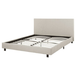 Beliani Bed Fabric Albi 160 X 200 Cm (Eu King Size) Beige - thumbnail 7