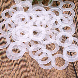 Neel Blue 30mm Plastic Washer For Eyelets, Self-Backing Rings For Eyelets, Tarpaulin, Curtain & Drapes, 10Pcs - thumbnail 3