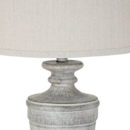 Ossia Linen Shade Table Lamp For Elegant Interior Decor - thumbnail 4