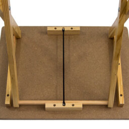 Lassic Home Vida Folding Natural Wooden Tv Dinner Laptop Snack Table - thumbnail 7