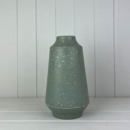 Four Candle Earthy Sustainable Sage Terazzo Skandi Vase - thumbnail 2