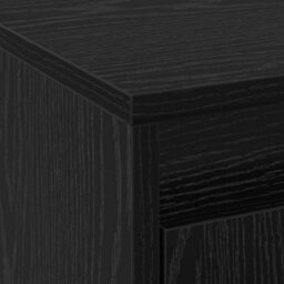 Berkfield Tv Cabinet With Led In Black Oak, 139.5X34X50 Cm, Made Of Engineered Wood - thumbnail 9