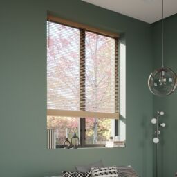 GoodHome Cana Natural Oak Effect Wood Venetian Blind (W)180Cm (L)180Cm - thumbnail 2