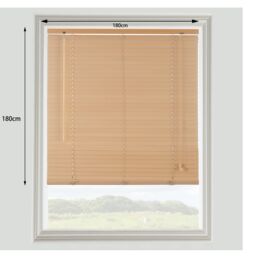 GoodHome Cana Natural Oak Effect Wood Venetian Blind (W)180Cm (L)180Cm - thumbnail 7
