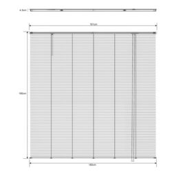 GoodHome Cana Natural Oak Effect Wood Venetian Blind (W)180Cm (L)180Cm - thumbnail 6